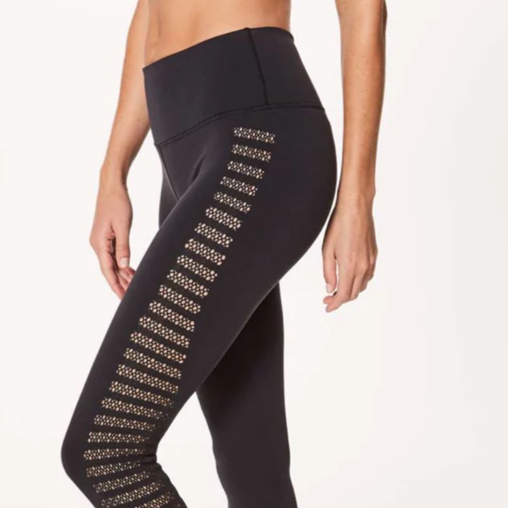 EUC Lululemon Reveal Cropped Tights
